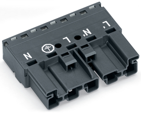 WAGO GmbH & Co. KG Stecker 5-polig Kod. L,dunkelgrau 770-1175