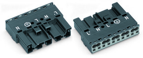 WAGO GmbH & Co. KG Stecker 5-polig Kod. L,dunkelgrau 770-1175
