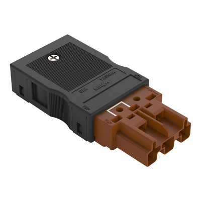 WAGO GmbH & Co. KG Brückungsstecker 3-polig,braun 770-1373/146-000