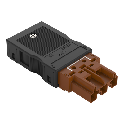 WAGO GmbH & Co. KG Brückungsstecker 3-polig,braun 770-1373/147-000