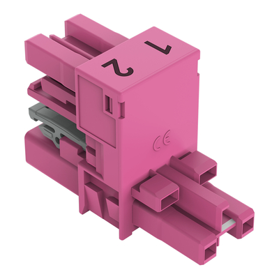 WAGO GmbH & Co. KG h-Verteiler 2-polig Kod. B,pink 770-1610