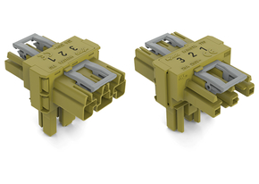 WAGO GmbH & Co. KG T-Verteiler 3-polig Kod. B,hellgrün 770-1612