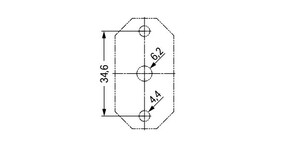 WAGO GmbH & Co. KG Montageplatte 2-polig 770-1626