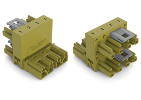 WAGO GmbH & Co. KG h-Verteiler 4-polig Kod. B,hellgrün 770-1682