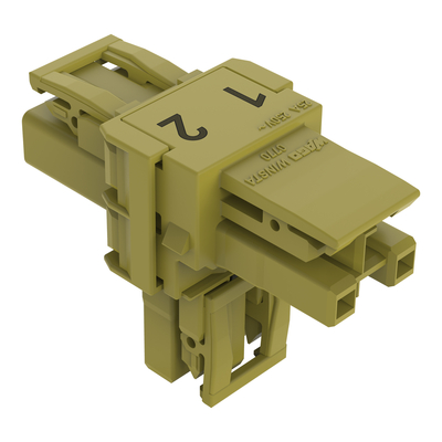 WAGO GmbH & Co. KG T-Verteiler 2-polig Kod. B,hellgrün 770-1702