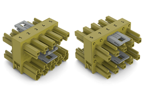 WAGO GmbH & Co. KG 3-fach-Verteiler 5-polig Kod. B,hellgrün 770-1745