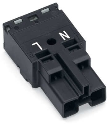 WAGO GmbH & Co. KG Stecker 2-polig Kod. A,schwarz 770-212