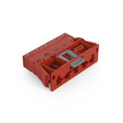 WAGO GmbH & Co. KG Snap-In-Stecker 5-polig,Kod. P,rot 770-2315