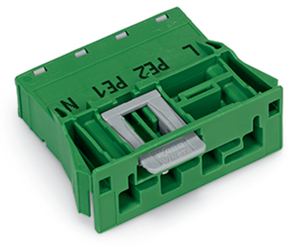 WAGO GmbH & Co. KG Snap-In-Stecker 4-polig,Kod. Q,grün 770-2334