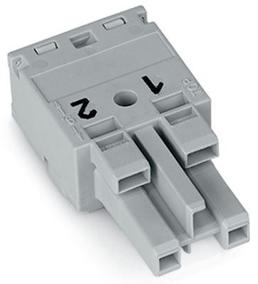 WAGO GmbH & Co. KG Buchse 2-polig Kod. B,grau 770-242