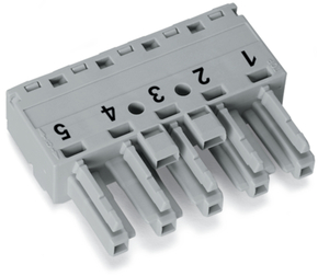 WAGO GmbH & Co. KG Buchse 5-polig Kod. B,grau 770-245