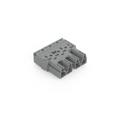 WAGO GmbH & Co. KG Stecker 4-polig Kod. B,grau 770-254/062-000