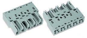 WAGO GmbH & Co. KG Stecker 5-polig Kod. B,grau 770-255