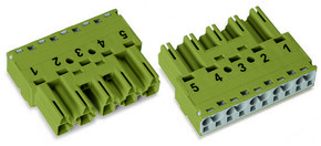 WAGO GmbH & Co. KG Stecker 5-polig Kod. B,hellgrün 770-275