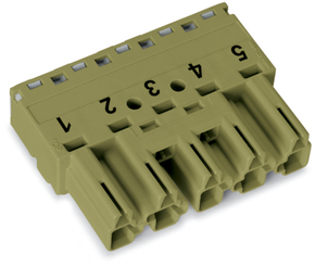 WAGO GmbH & Co. KG Stecker 5-polig Kod. B,hellgrün 770-275