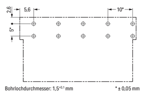WAGO GmbH & Co. KG Stecker für Leiterplatten 5-polig,blau 770-3115/011-000