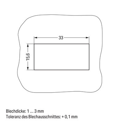 WAGO GmbH & Co. KG Snap-In-Rahmen 3-pol.,1,0 3,0mm,sw 770-318