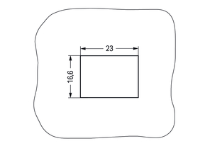WAGO GmbH & Co. KG Snap-In-Rahmen 2-pol.,1,0 3,0mm,ws 770-337