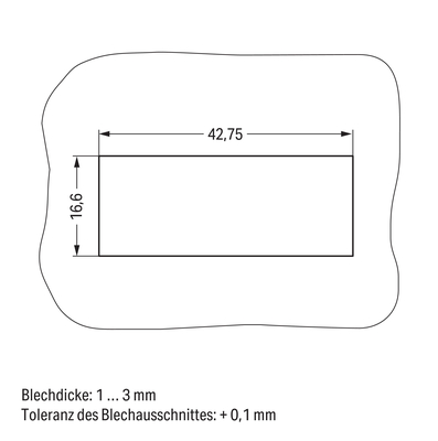WAGO GmbH & Co. KG Snap-In-Rahmen 4-pol.,1,0 3,0mm,ws 770-339