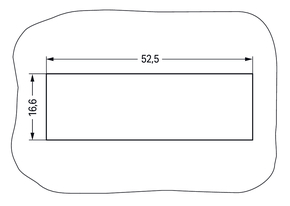 WAGO GmbH & Co. KG Snap-In-Rahmen 5-pol.,1,0 3,0mm,ws 770-340