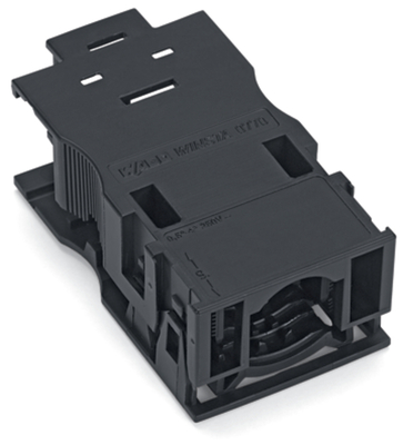 WAGO GmbH & Co. KG Zugentlastungsgehäuse Rastschelle,schwarz 770-503/035-000