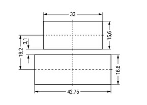 WAGO GmbH & Co. KG Zugentlastungsgehäuse Rastschelle,schwarz 770-507/047-000