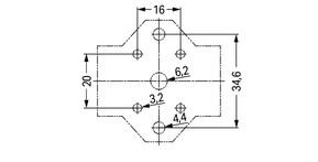 WAGO GmbH & Co. KG Montageplatte 4-polig 770-624