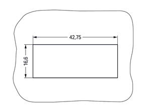 WAGO GmbH & Co. KG Snap-In-Buchse 4-polig,Kod. B,grau 770-744/064-000