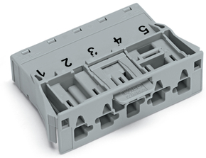WAGO GmbH & Co. KG Snap-In-Stecker 5-polig,Kod. B,grau 770-755