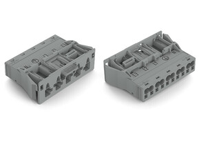 WAGO GmbH & Co. KG Snap-In-Stecker 5-polig,Kod. B,grau 770-755/060-000