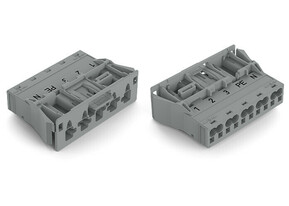 WAGO GmbH & Co. KG Snap-In-Stecker 5-polig,Kod. B,grau 770-755/062-000