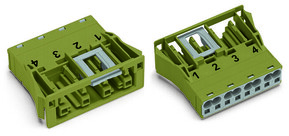 WAGO GmbH & Co. KG Snap-In-Buchse 4-polig,Kod. B,hgn 770-764
