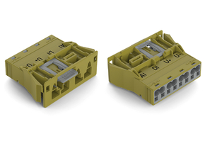 WAGO GmbH & Co. KG Snap-In-Stecker 4-polig,Kod. B,hgn 770-774/072-000