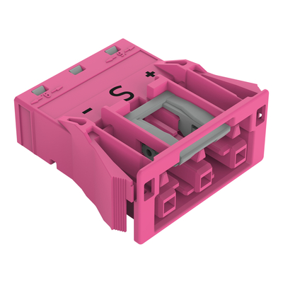 WAGO GmbH & Co. KG Snap-In-Buchse 3-polig,Kod. B,pink 770-783/082-000
