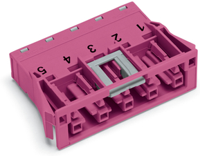 WAGO GmbH & Co. KG Snap-In-Buchse 5-polig,Kod. B,pink 770-785