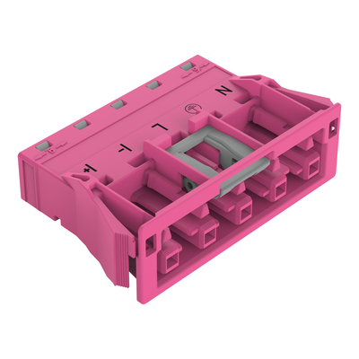 WAGO GmbH & Co. KG Snap-In-Buchse 5-polig,Kod. B,pink 770-785/080-000