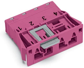 WAGO GmbH & Co. KG Snap-In-Stecker 4-polig,Kod. B,pink 770-794