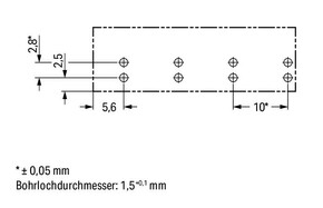 WAGO GmbH & Co. KG Stecker für Leiterplatten 4-polig,weiß 770-834