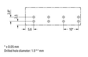 WAGO GmbH & Co. KG Buchse für Leiterplatten 4-polig,hellgrün 770-864/071-000