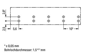 WAGO GmbH & Co. KG Buchse für Leiterplatten 5-polig,hellgrün 770-865/073-000