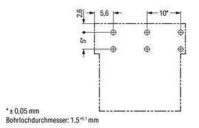 WAGO GmbH & Co. KG Stecker für Leiterplatten 3-polig,hellgrün 770-873/011-000/071-