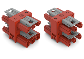 WAGO GmbH & Co. KG 3-fach-Verteiler 3-polig Kod. P,rot 770-907