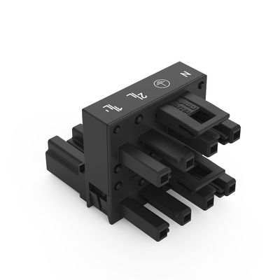 WAGO GmbH & Co. KG h-Verteiler 4-polig Kod. A,schwarz 770-945