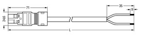 WAGO GmbH & Co. KG konfekt. Anschlussleitung Eca,Stecker 771-8982/206-304
