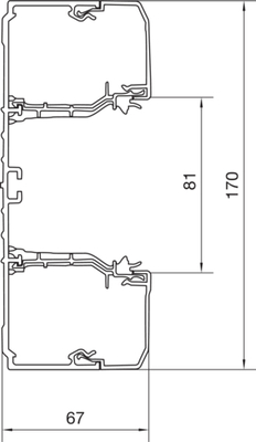 Tehalit Grundprofil 170 BRHN 70170/1 rws