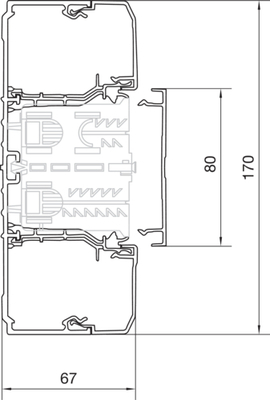 Tehalit Grundprofil 170 BRHN 70170/1 rws