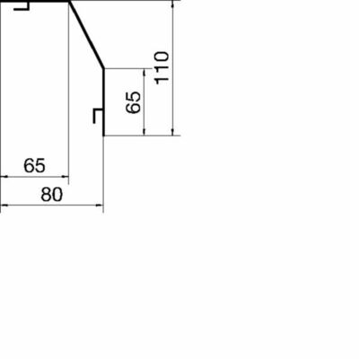 Tehalit Abdeckprofil 24m RK 110 rws