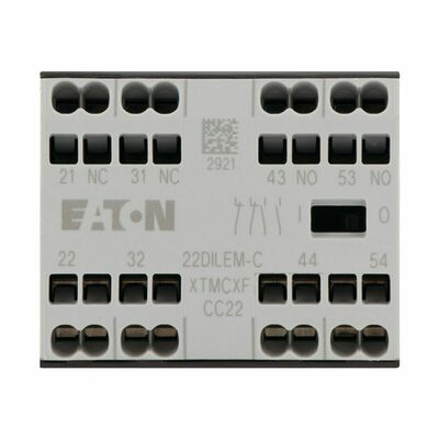 Eaton Zub.Leistungsschütz mit Federzugklemme 22DILEM-C