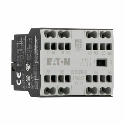 Eaton Zub.Leistungsschütz mit Federzugklemme 22DILEM-C