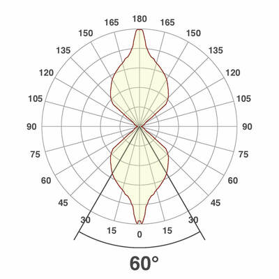 EVN Lichttechnik P-LED Wandanbauleuchte IP54 230V 3000K P54061502RE